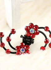 Paquete de 6 mini garras para el pelo de novia para boda, para mujer